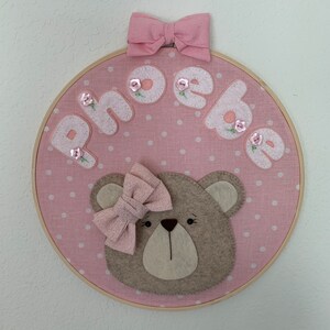 Personalized Baby Girl Room Decor, Nursery Decor, Nursery Name Sign, Nursery Door Sign, Baby Girl Gift, Baby Girl Shower Gift