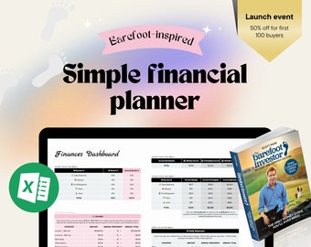 Barefoot Lovers: Bucket Budget Simple Personal Finance Microsoft Excel Spreadsheet Barefoot Investor Inspired (Kawaii Theme)