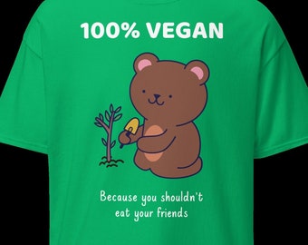 100% Veganistisch Unisex T-shirt