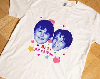 Best Friends - Greg and Rowley - Diary of a Wimpy Kid - Funny Meme T-Shirt Unisex Y2K Streetwear Shirt for Men & Women