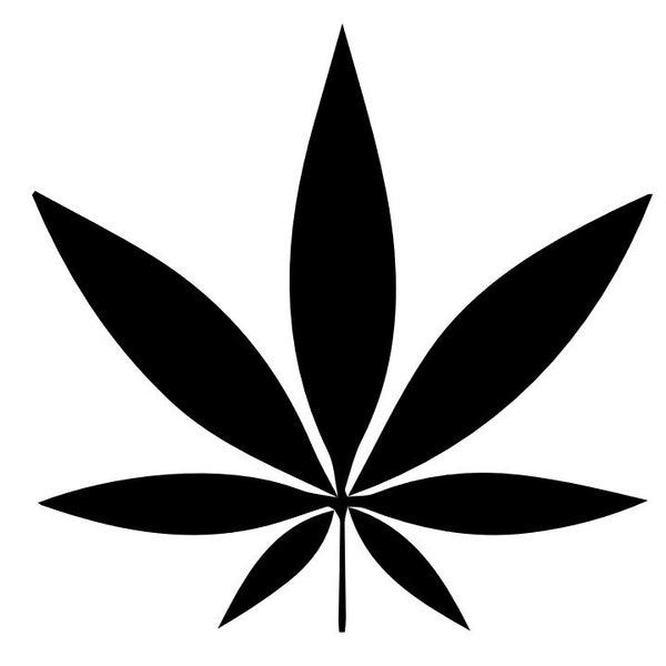 Cannabis 01 | Signs & symbols | Digital Download svg, png, eps, dxf, jpg
