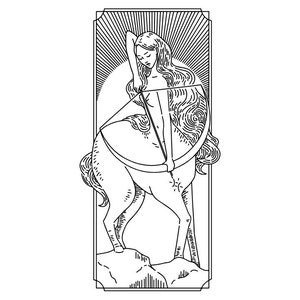 Signo do Zodíaco Sagitário | Horóscopo | Download digital svg, png, eps, dxf, jpg