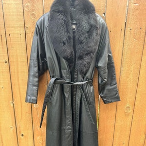 Greg bell leather coat hotsell
