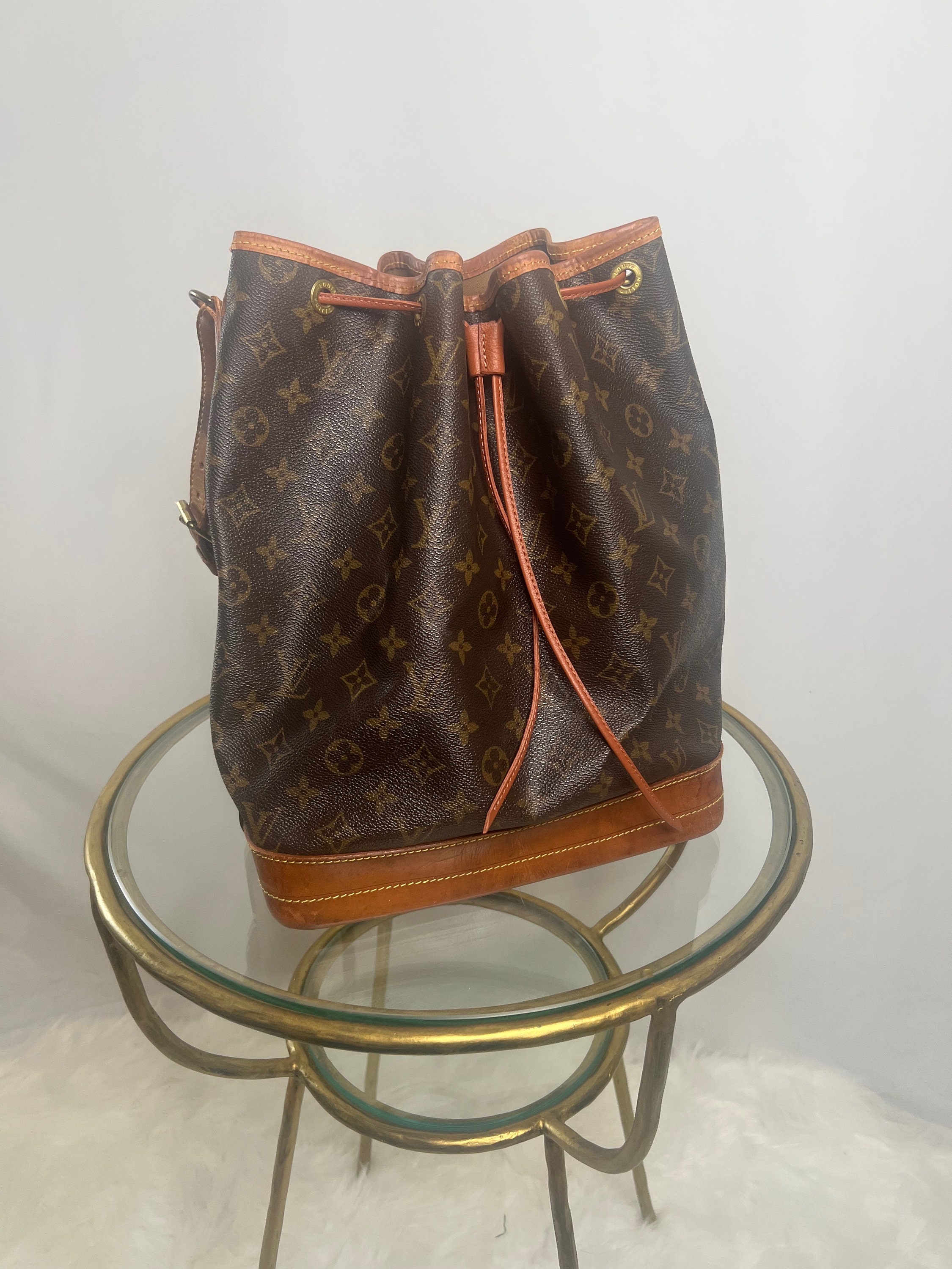 Louis Vuitton LV Drawstring Replacement With Cinch for Noe Bucket