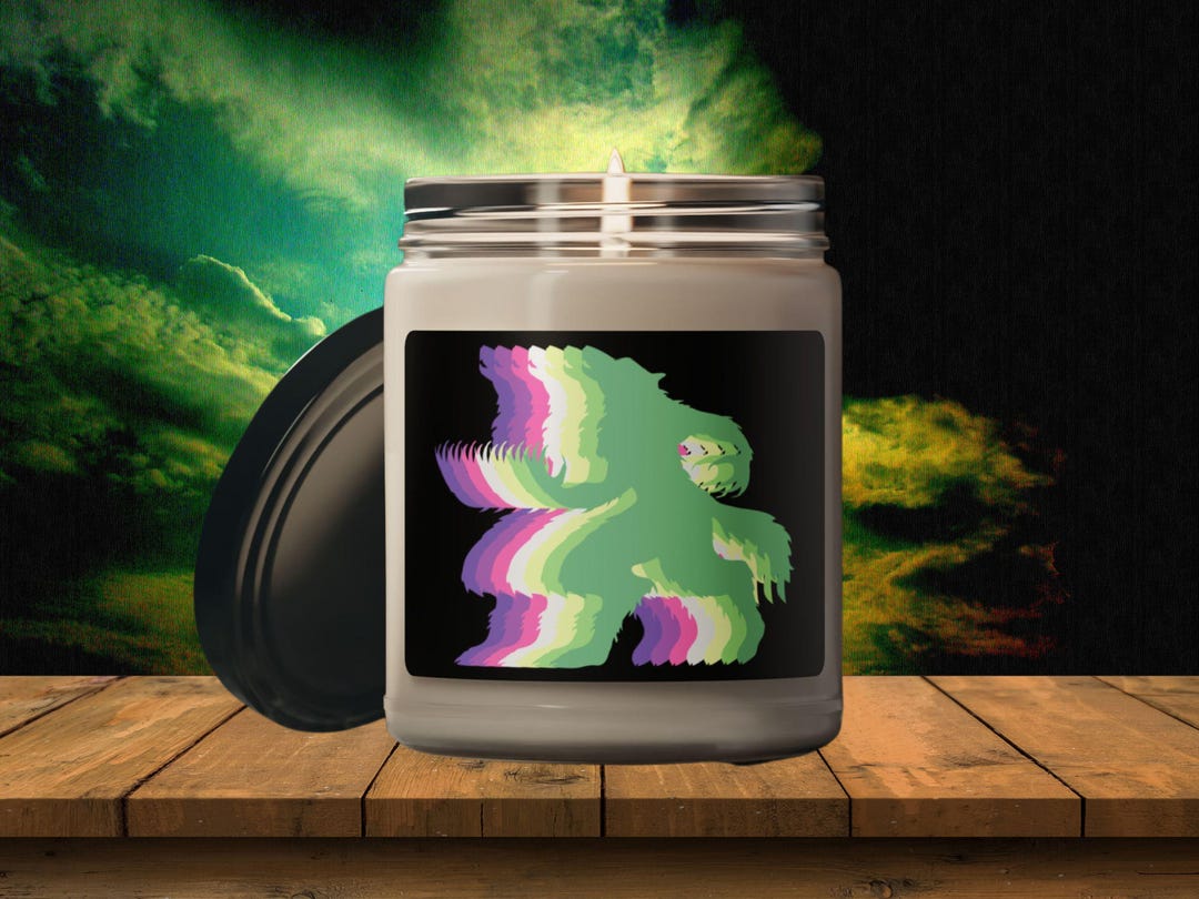 Genderfae Subtle Pride Flag Howling Werewolf Cryptid Halloween Wolf ...