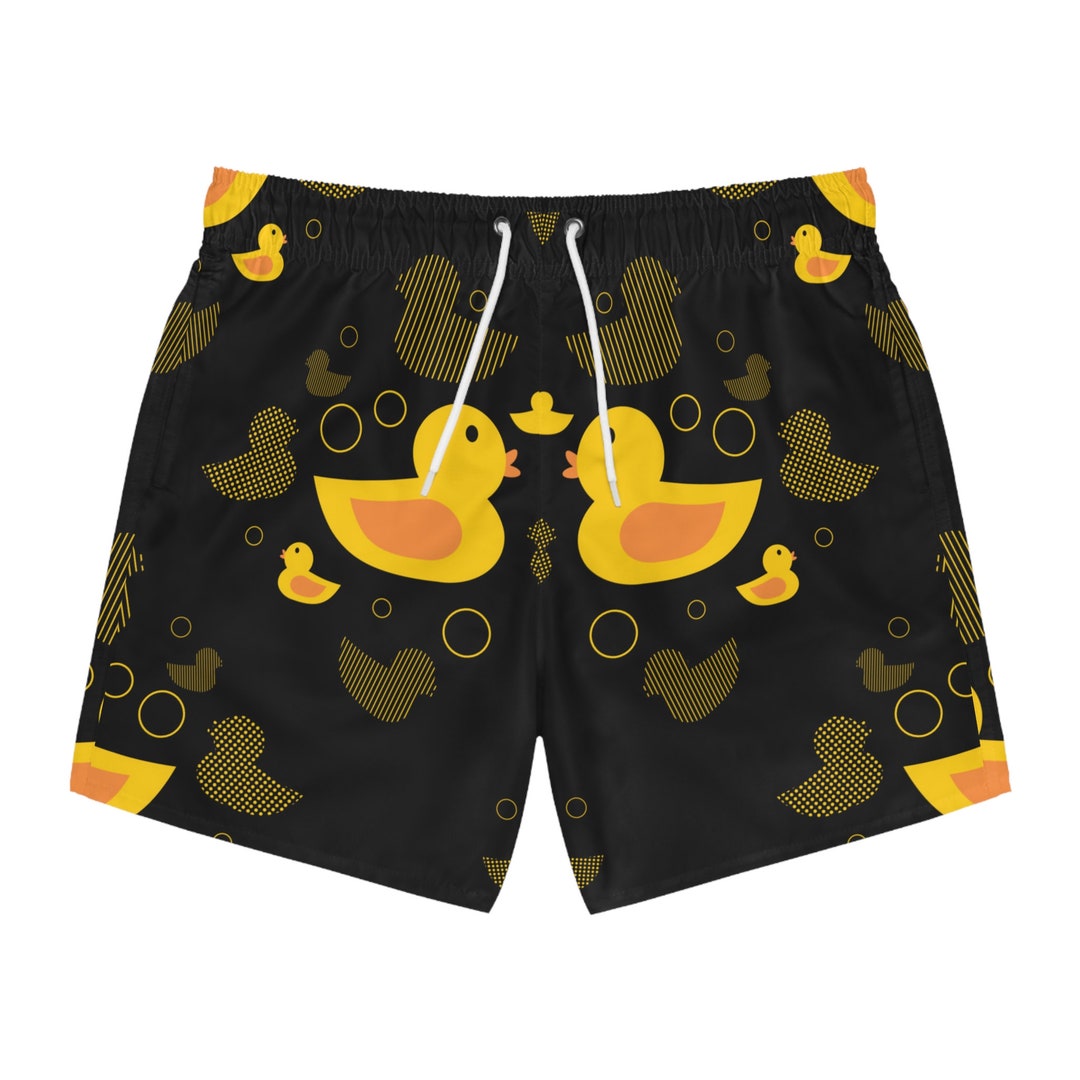 Rubber Duck Swim Shorts for Men Rubber Ducky Swim Trunks for Etsy