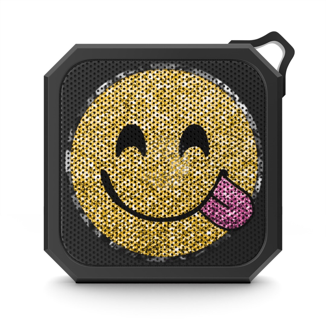 Glitter Smiley Face Emoji Blackwater Outdoor Portable Radio Etsy