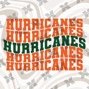 Hurricanes Wave svg file For Cutting With Cricut, Hurricanes png for Sublimation or iron on, Hurricanes Football, Baseball,Basketball Mascot