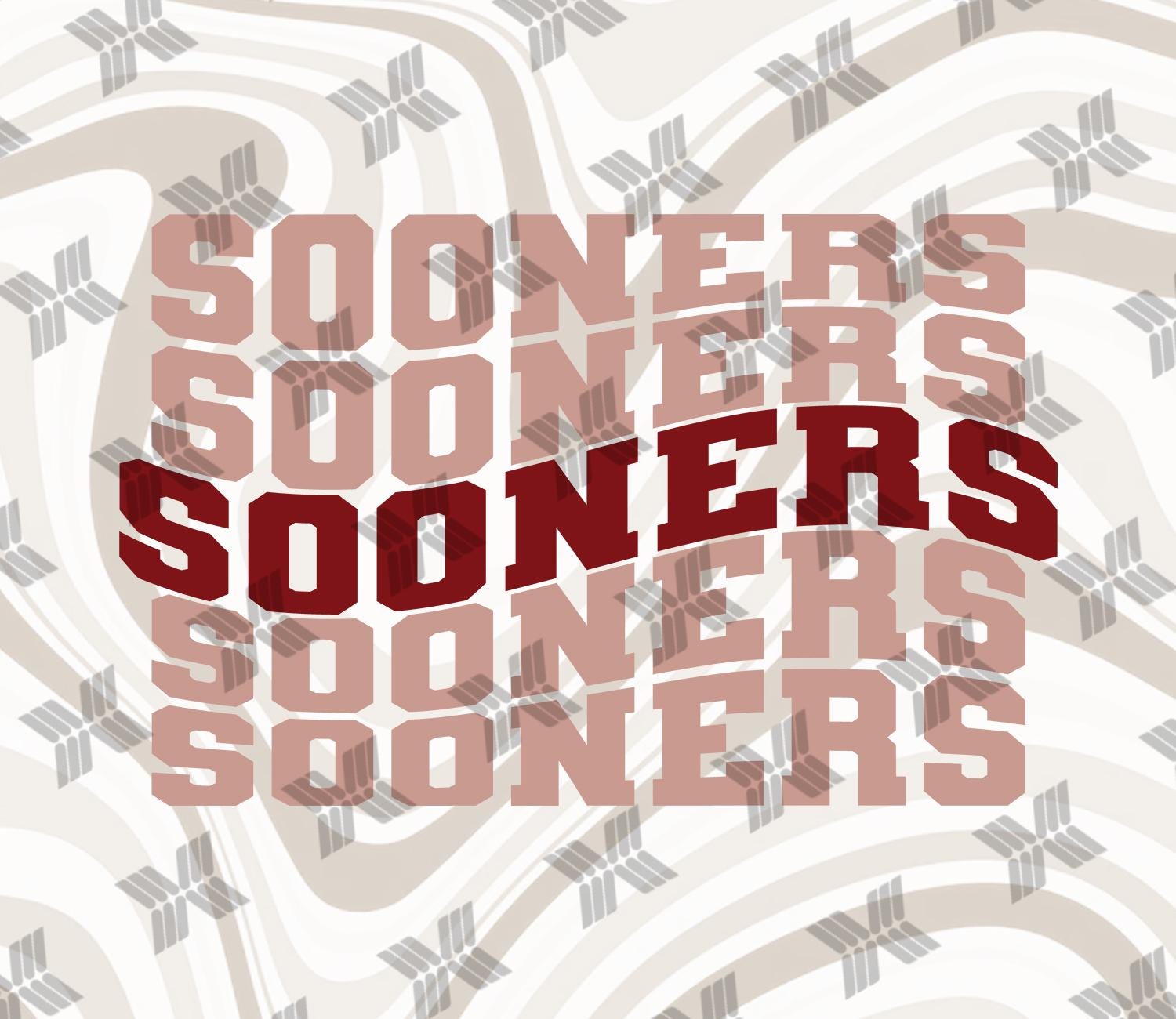 Toppa Ricamata Oklahoma Sooners &ndash; Ferro Applicabile, Dimensioni 3x2,25 Pollici, Per Abbigliamento Sportivo