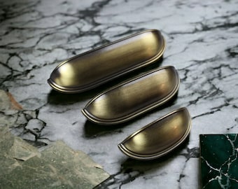 Bronze Griff, Küchenknäufe, Bronze Schubladenknäufe, Kommode Knöpfe, 2,5 '3,7 '5 'Zoll Griff, Vintage Schubladenknäufe, Knöpfe für Kommode