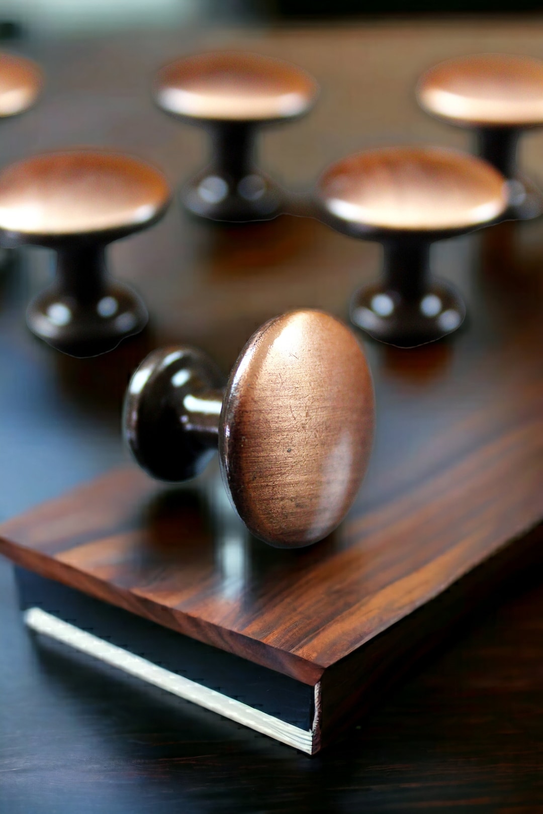 Copper Drawer Knobs / Copper Dresser Pulls / Copper Dresser Knobs