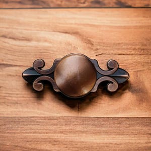 Blatt-Design Kupfer Metallknopf Griff - Elegantes und langlebiges Möbelzubehör