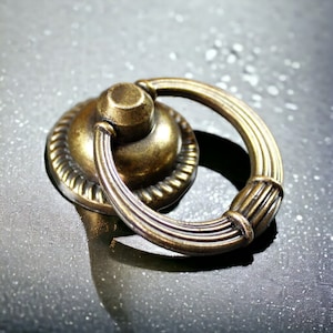 Bronze Ring model Cabinet Door Pulls Dresser Pull Drawer Knob Handles Kitchen Cupboard Handle Pull Knob Hardware Antique Brass Vintage Style