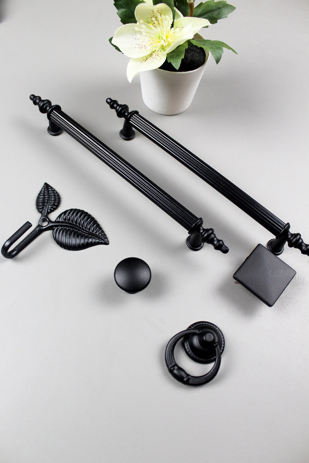 Black Series Handle / Black Drawer Handles, Kitchen Handles, Black ...