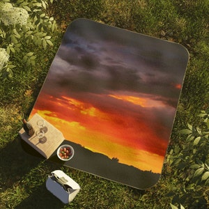 Picnic Blanket Sunset