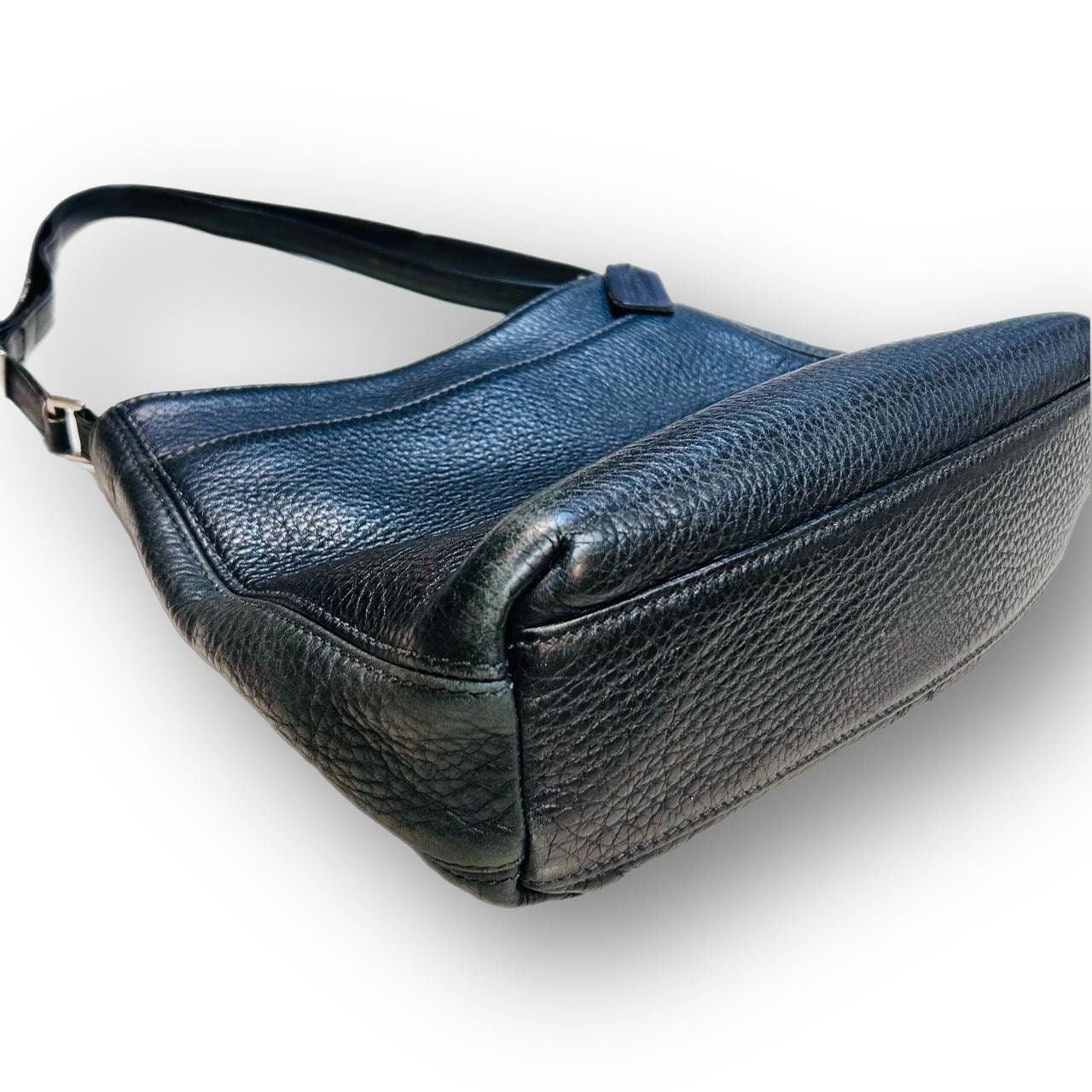 Beautifully Classic Vintage 90's Coach Black Sonoma Pebbled Beautifully Classic Vintage 90's Coach Black Sonoma Pebbled