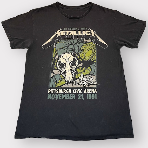 metallica 1991 tour shirt