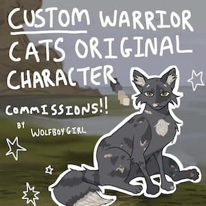 Custom Warrior Cats OC Commissions!