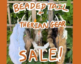 Therian Gear and Beaded Tails FLASH SALE!! Therians furry vulture culture
