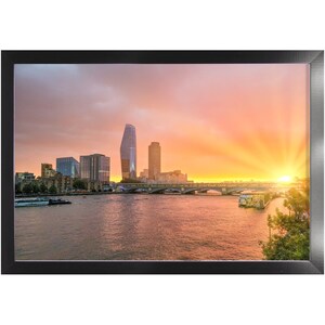 Bargain Frames | River Thames Southwark Bridge During Sunset London Landscape