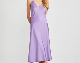 Bias Cut Slip Dress Sewing PDF Pattern | UK6-22 | EU34-50 | US2-18