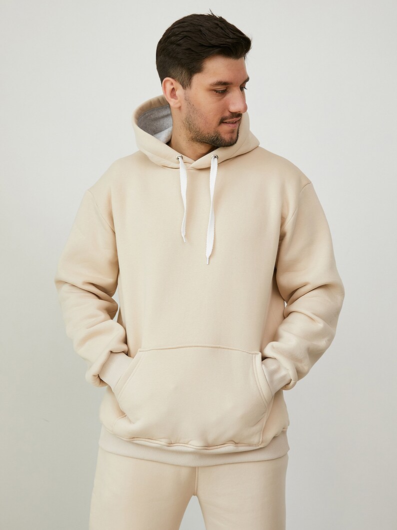 Hoodie Pattern Men s Hoodie With a Kangaroo Pocket Sewing Digital PDF
