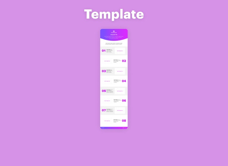 Infographic Poster Template - Etsy