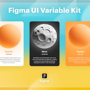 Figma UI Card Variable Kit