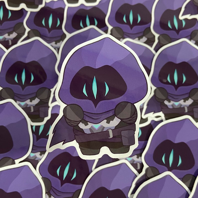 Omen Valorant Sticker Valorant Chibi Sticker Cute Gaming Etsy Canada