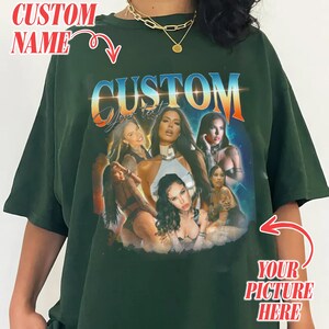 Custom 90s Vintage Boot Bootleg Shirt, Personalized Photo Shirt, Make Your Own Idea Here, Bootleg Rap Tee, Insert Your Specific Design