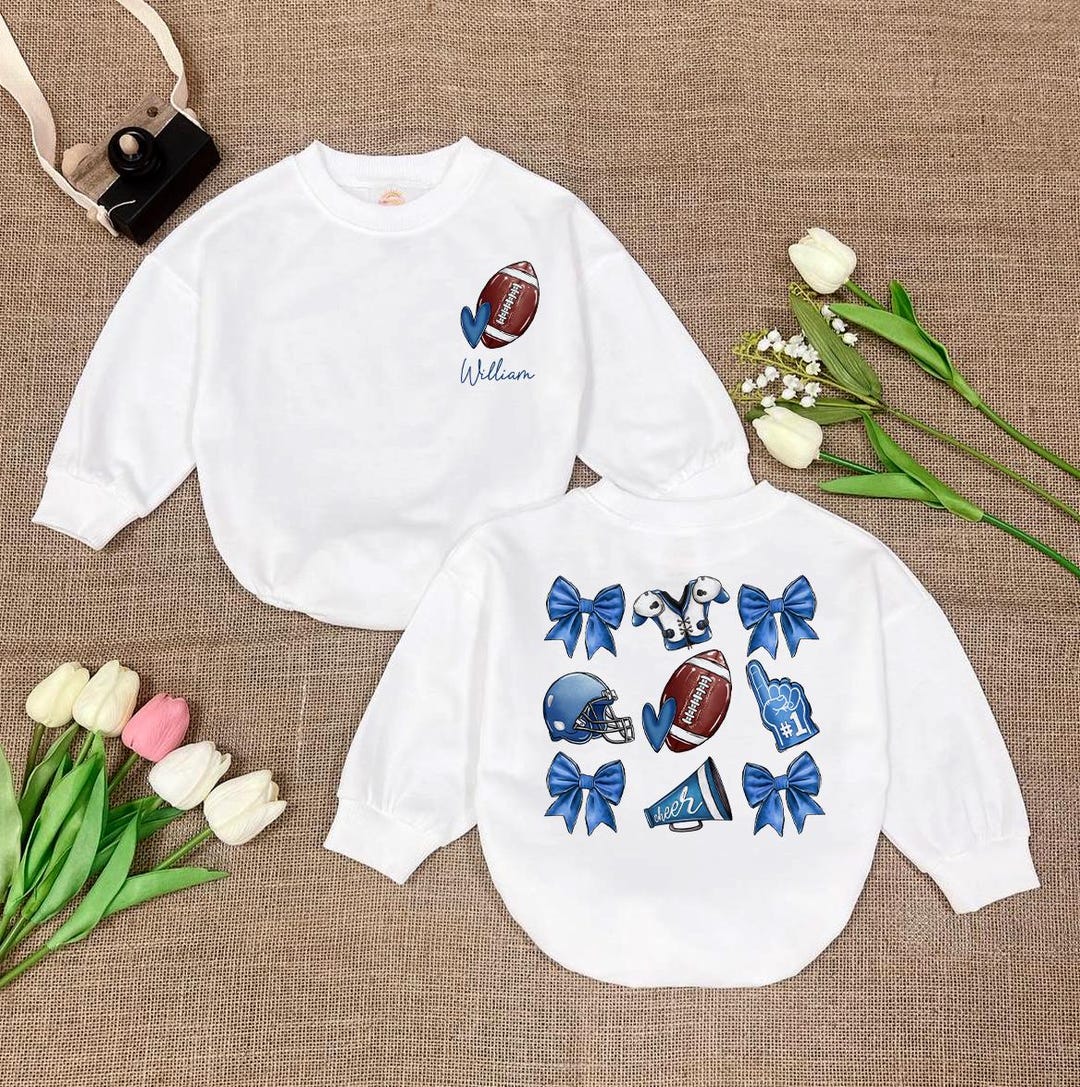 Itsy Bitsy Baby Boys Football Game Day Polo Romper - Texas Burnt Orange main image 1