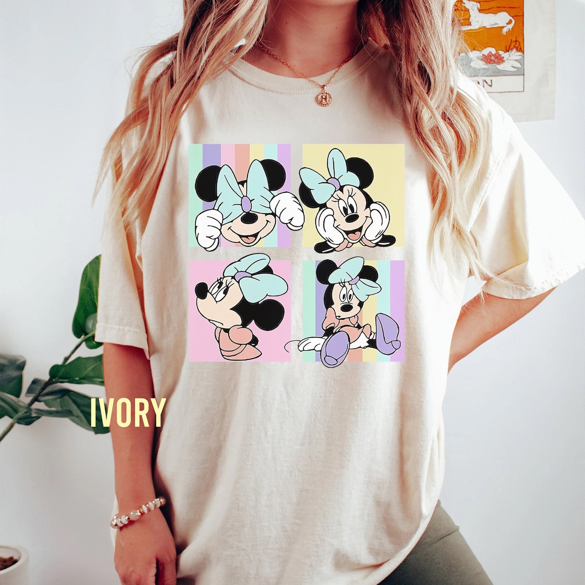 Retro Minnie Mouse Shirt Disney Womens Shirt Disney Girl Etsy