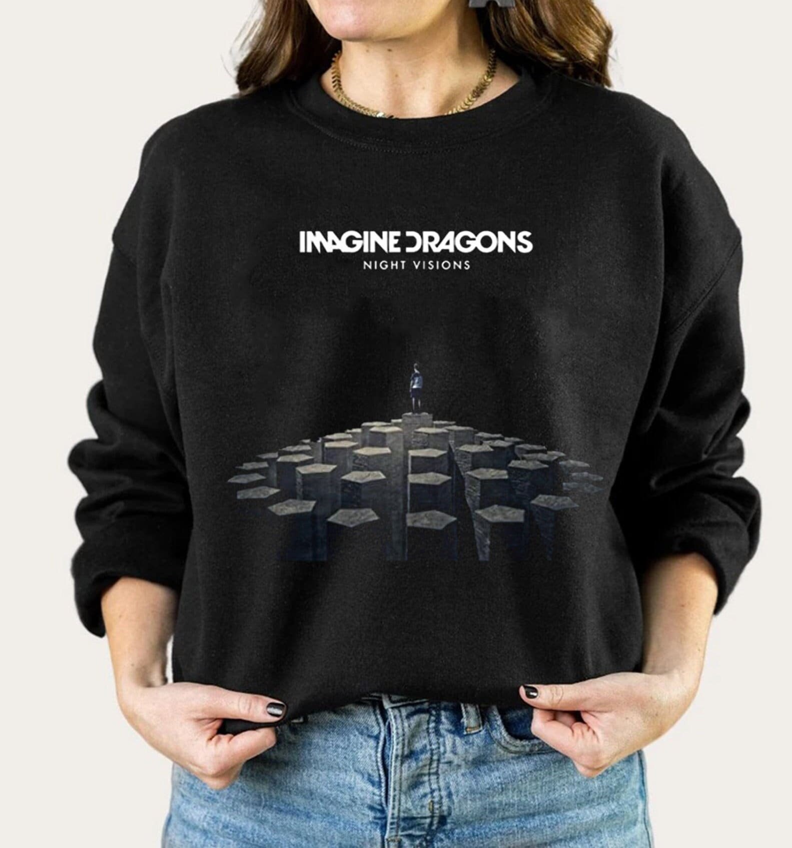 Discover Imagine Dragons Night Visions Musik Tour 2023 Pullover