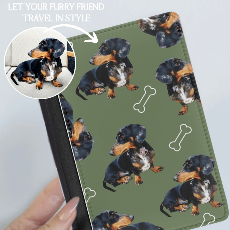 Dog Passport, Personalised dog photo passport
