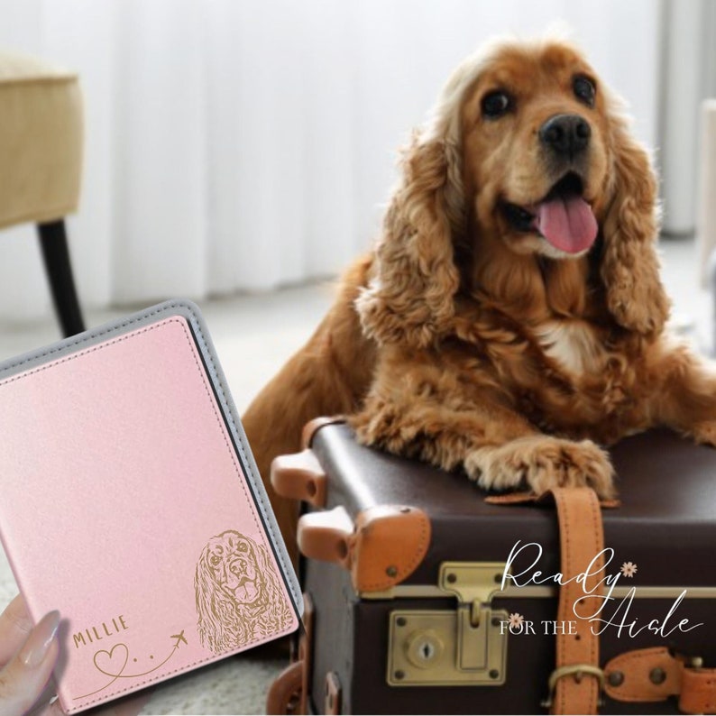 Dog passport cover