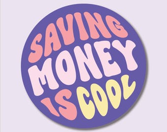 Saving Money Sticker