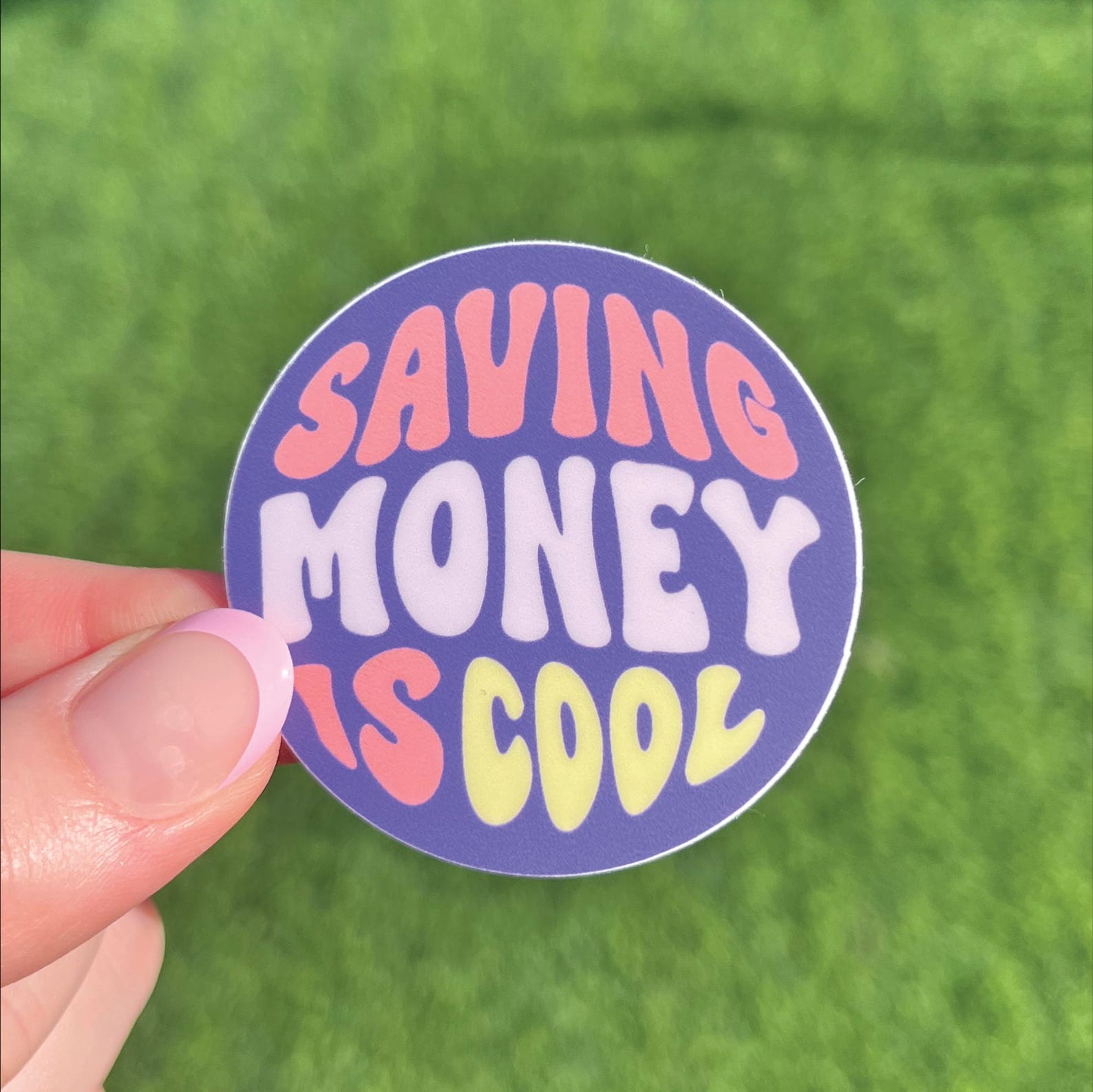 Small Save Sticker Saving Money Sticker - Etsy