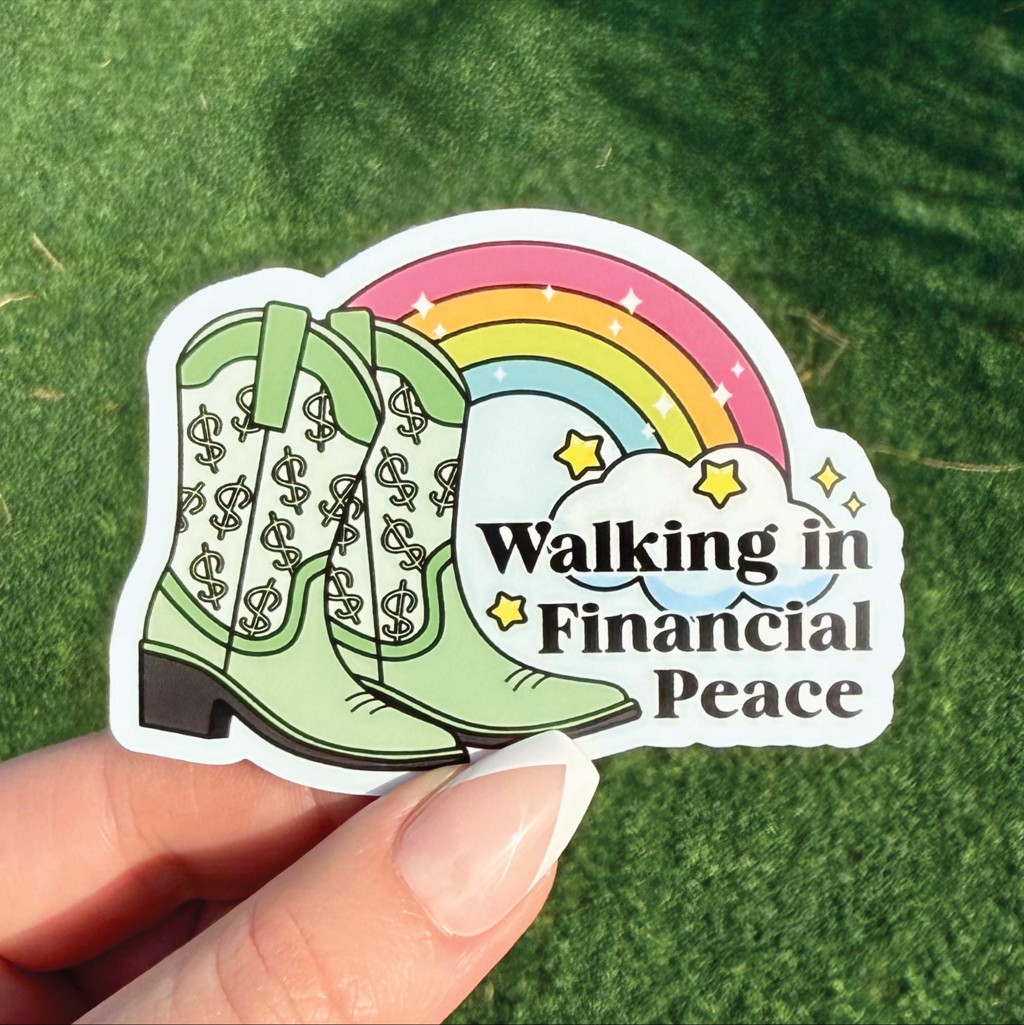 Money Mindset Sticker Bundle, 6 Pack - Etsy