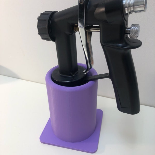 Spray Tan Gun Holder - 3d Printed - Custom Color and Size