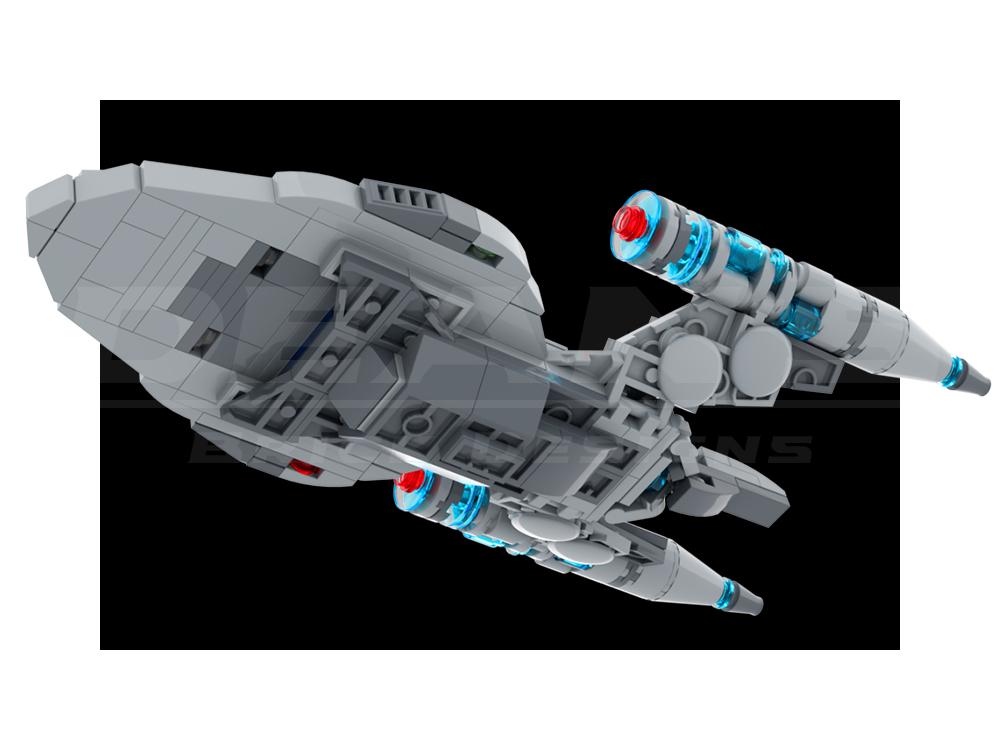 Set Blocchi BM Blocks USS Protostar NX-76864 &ndash; 491 Pezzi, Star Trek Prodigy, MOC, Compatibile LEGO