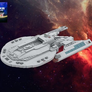Luna Class USS Titan NCC-80102 - Building Instructions & Parts List