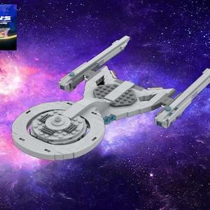 Crossfield Class (Refit) USS Discovery NCC-1031-A - Building Instructions & Parts List