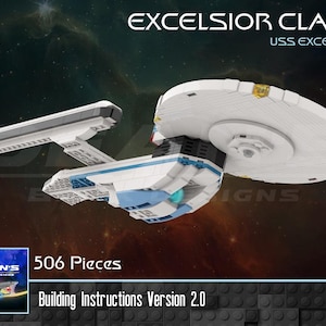 Excelsior Class USS Excelsior NX-2000 - Building Instructions & Parts List