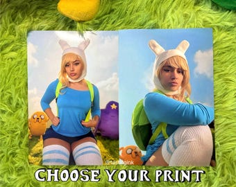 Fionna the Human Adventure Cosplay Print (4X6) - CHOOSE YOUR PRINT