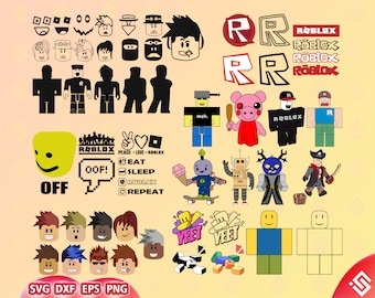 Roblox SVG Big Bundle, Gaming Svg Files for Cricut,Roblox Png, Robot Svg, Roblox Boy Svg, Birthday Svg, Instant Download, Roblox svg