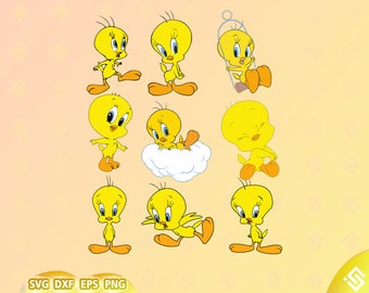 TWEETY様       ご確認用♡ TWEETY様 ご確認用♡ SVG ファイル かわいいトゥイーティーの顔の