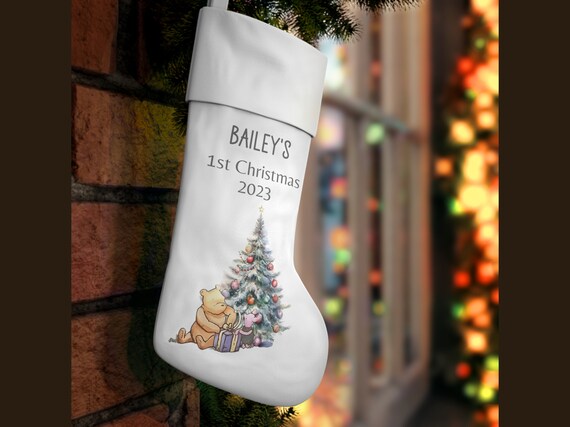 Personalized winnie the pooh christmas stockings Clearance