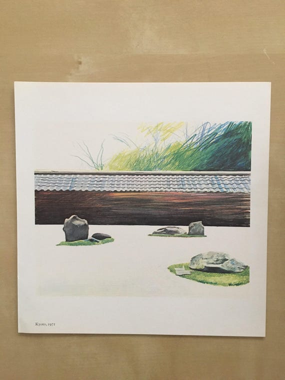 Vintage 1978 DAVID HOCKNEY - 