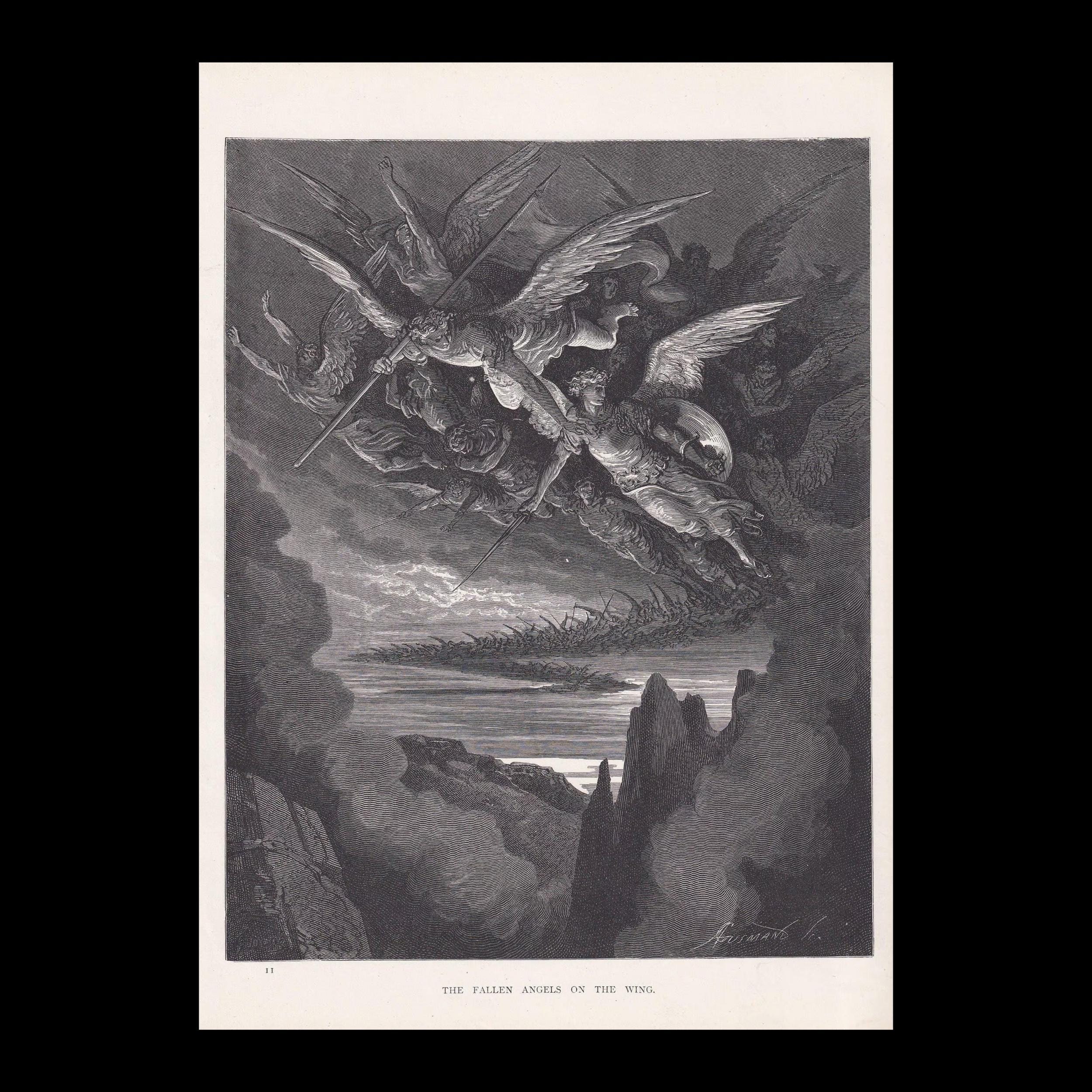 1870 GUSTAVE DORE Print - 