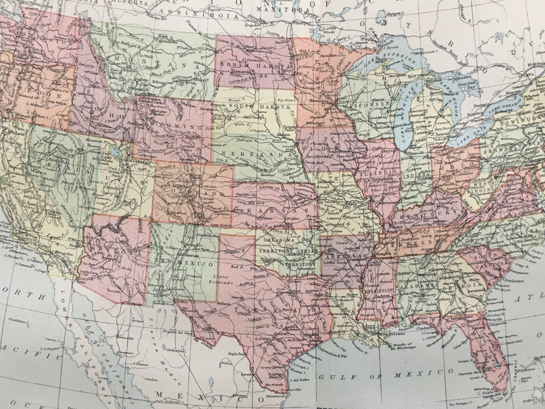 洋書 The united states in old maps and prints 洋書 The united states in old maps and prints il_1080xN